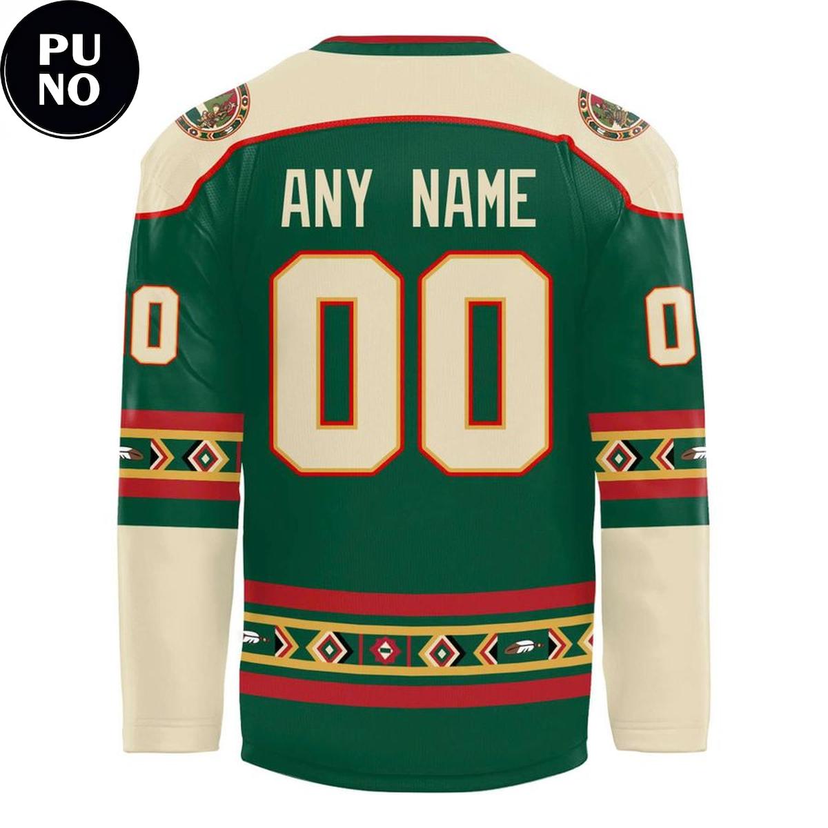 Minnesota Wild x Indigenous Peoples’ Day 2026 Personalized Hockey Jersey