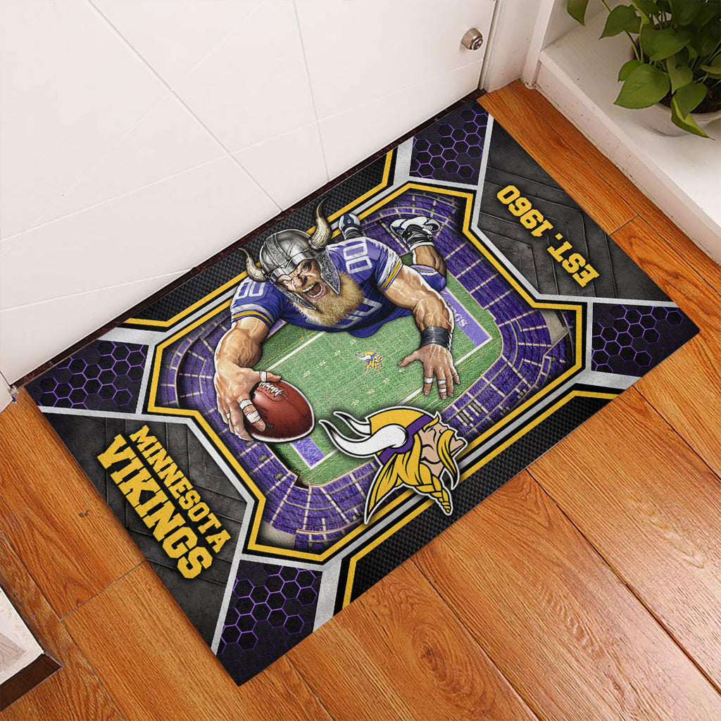 Minnesota Vikings Custom Doormat – HOATT12628