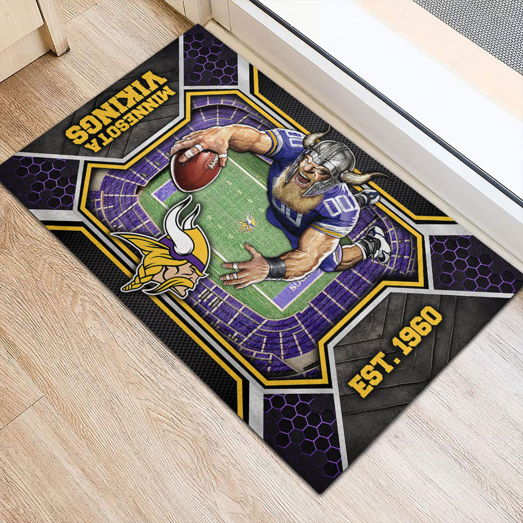 Minnesota Vikings Custom Doormat – HOATT12628