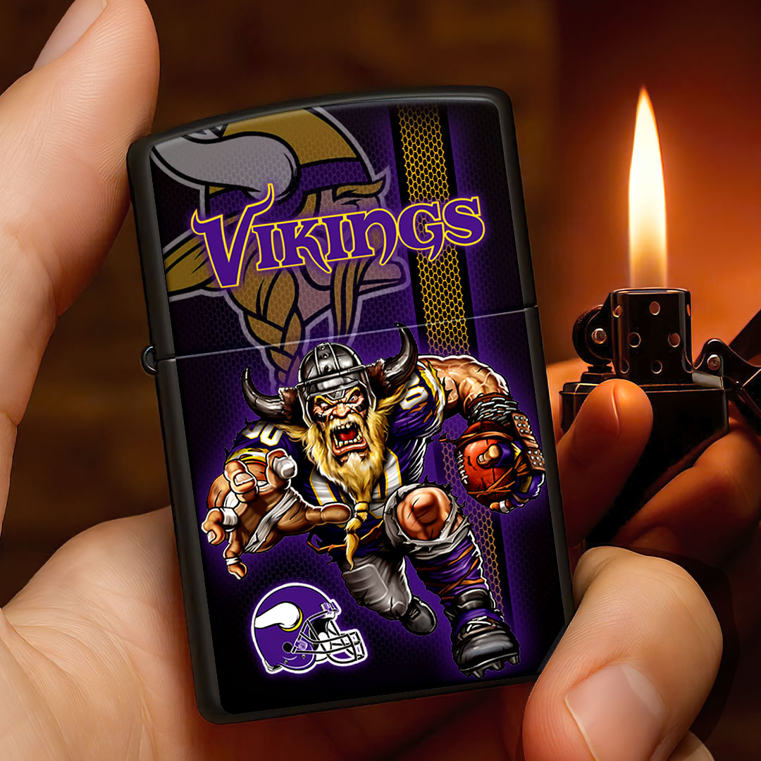 Minnesota Vikings Zippo Lighter Case (No Insert) – HOATT13016