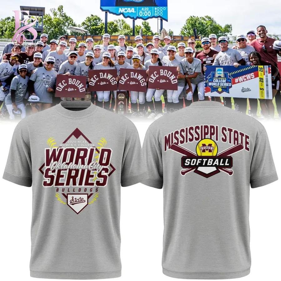 Mississippi State Softball 2026 Women’s College World Series Tshirt