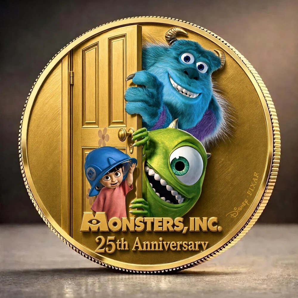 Monsters, Inc. 25th Anniversary Commemorative Coin – GNE9204