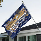 Montana State Bobcats Football 2025 Division I National Champions 3D Double-side House Flag – HOATT15979