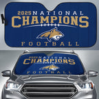 Montana State Bobcats Football 2025 National Champions Auto Sun Shade – MAITM14655