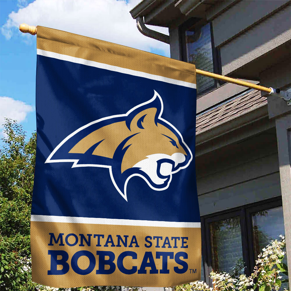 Montana State Bobcats Football 2025 National Champions Double-side Garden Flag – MAITM14646