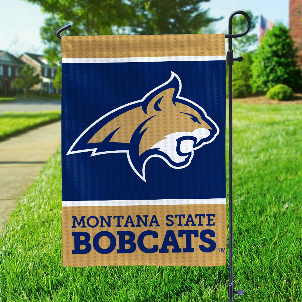 Montana State Bobcats Football 2025 National Champions Double-side Garden Flag – MAITM14646