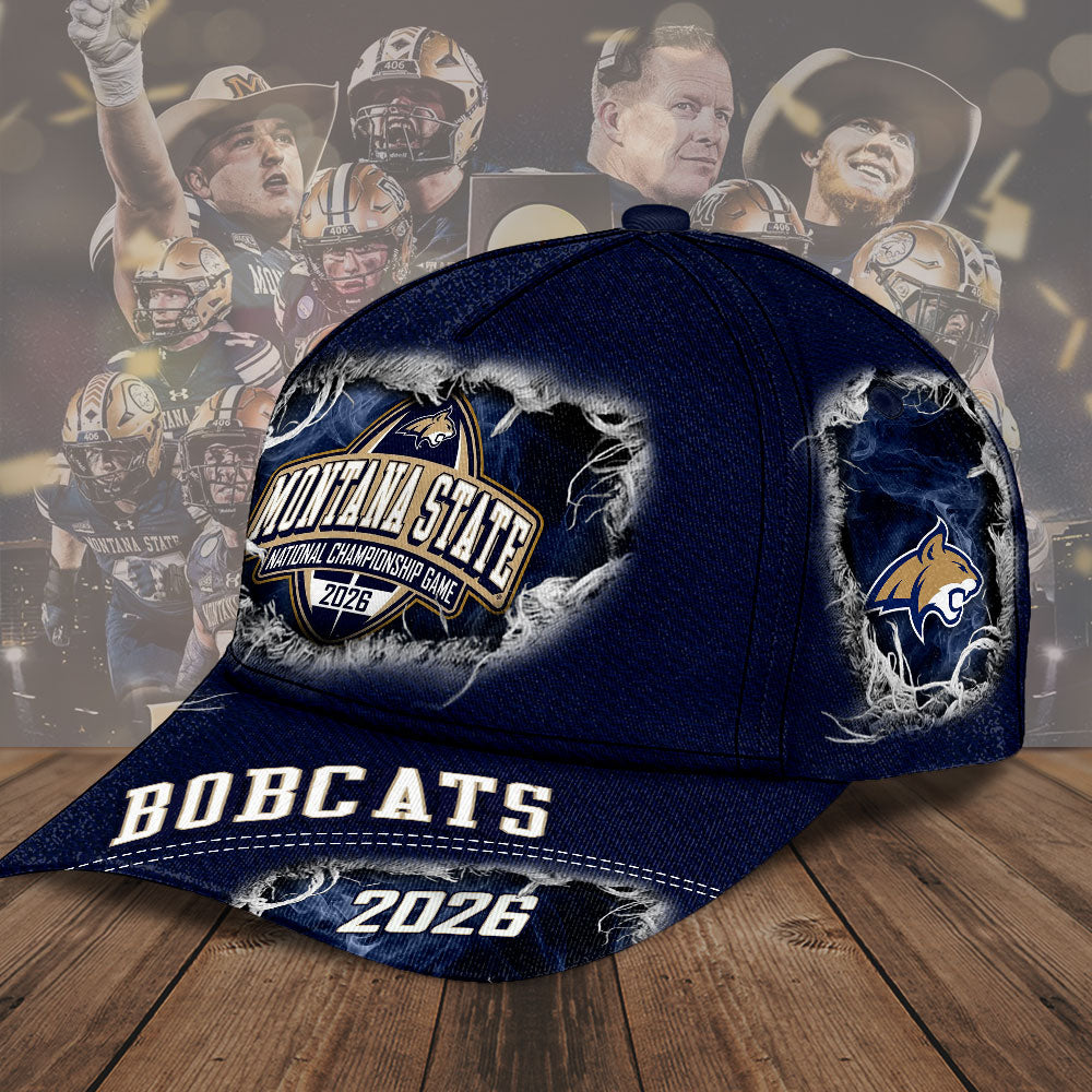 Montana State Bobcats Football Classic Cap – TMTHU3175