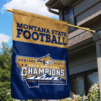 Montana State Bobcats Football 2025 National Champions Double-side Garden Flag – MAITM14577