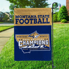 Montana State Bobcats Football 2025 National Champions Double-side Garden Flag – MAITM14577