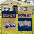 Montana State Bobcats Football 2025 National Champions Double-side Garden Flag – MAITM14577