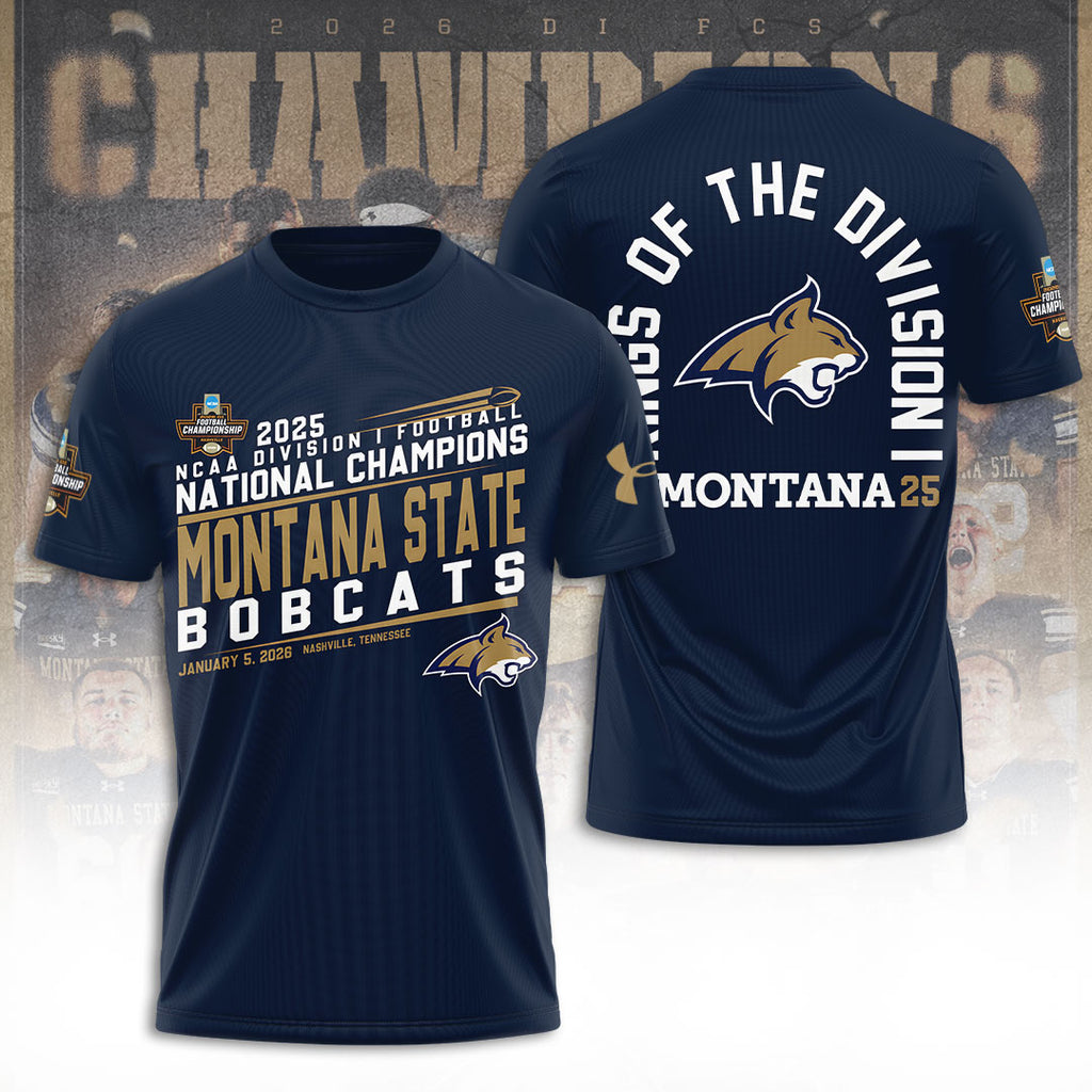 Montana State Bobcats Football 3D Apparel – TANTN20062