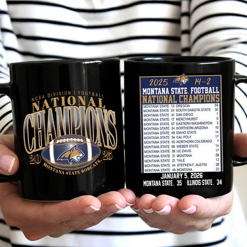 Montana State Bobcats Football Ceramic Mug – TANTN20521