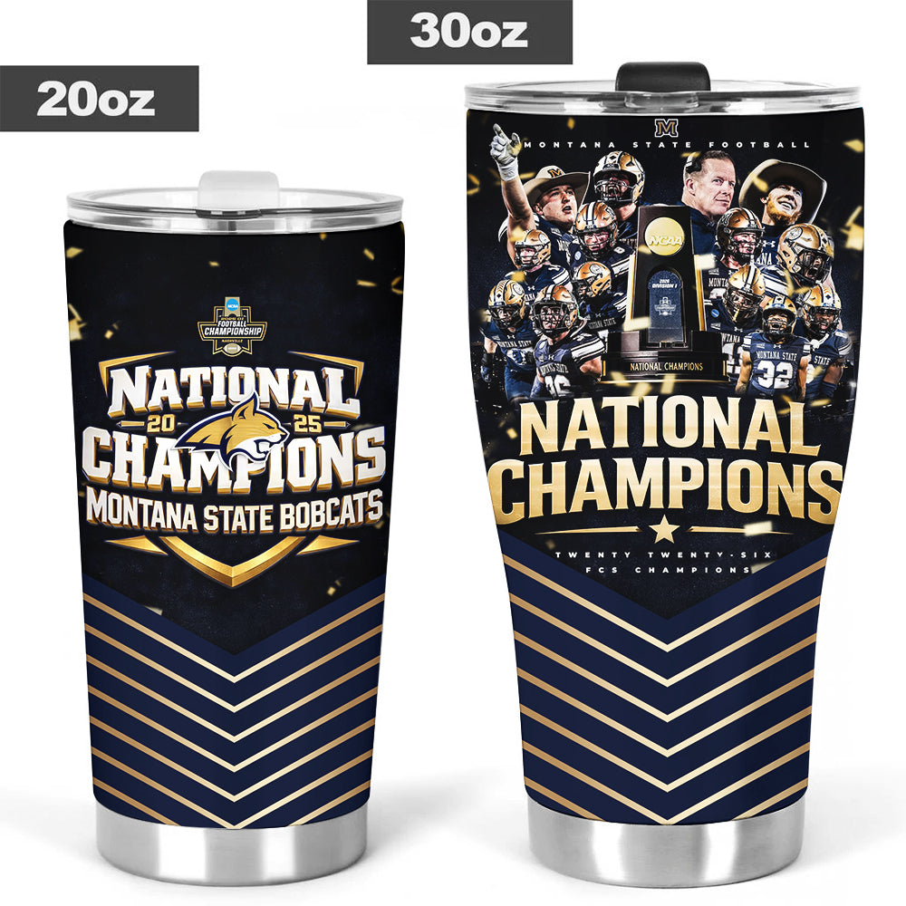 Montana State Bobcats Football Tumbler Cup – TMTHU3529