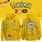 Montreal Canadiens Pokemon 30th Anniversary Hoodie