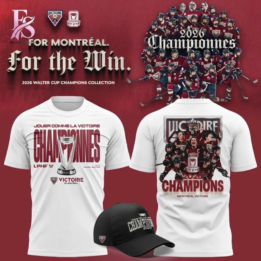 Montreal Victoire 2026 Walter Cup Champions shirt