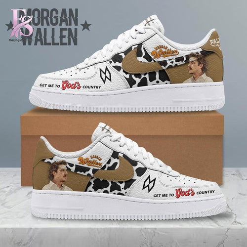 Morgan Wallen Get Me To Gods Country Nike Air Force 1