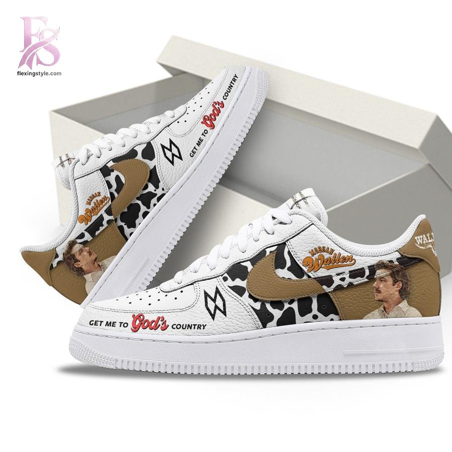 Morgan Wallen Get Me To Gods Country Nike Air Force 1