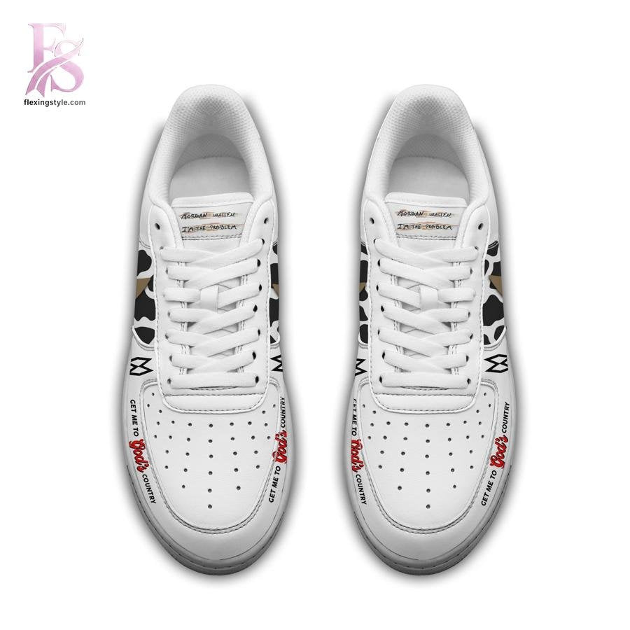 Morgan Wallen Get Me To Gods Country Nike Air Force 1