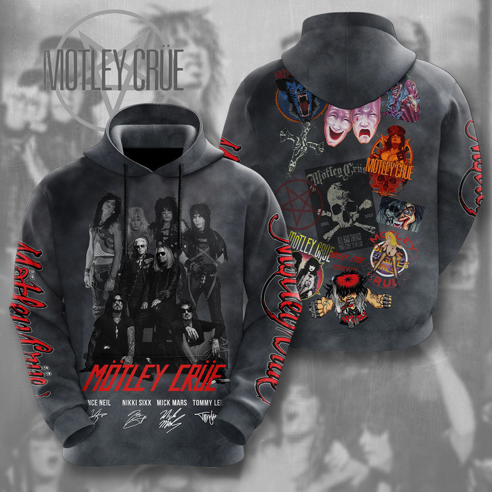 Mötley Crüe 3D Apparel – NGHIAVT 1008
