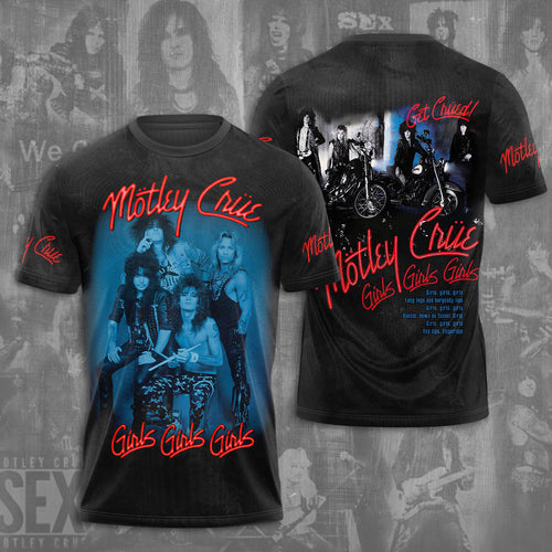 Mötley Crüe 3D Apparel – NGHIAVT 1059