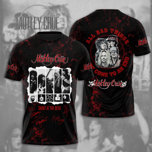 Mötley Crüe 3D Apparel – NGHIAVT 0820