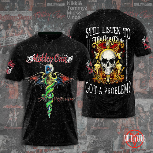 Mötley Crüe 3D Apparel – TANTN 3316
