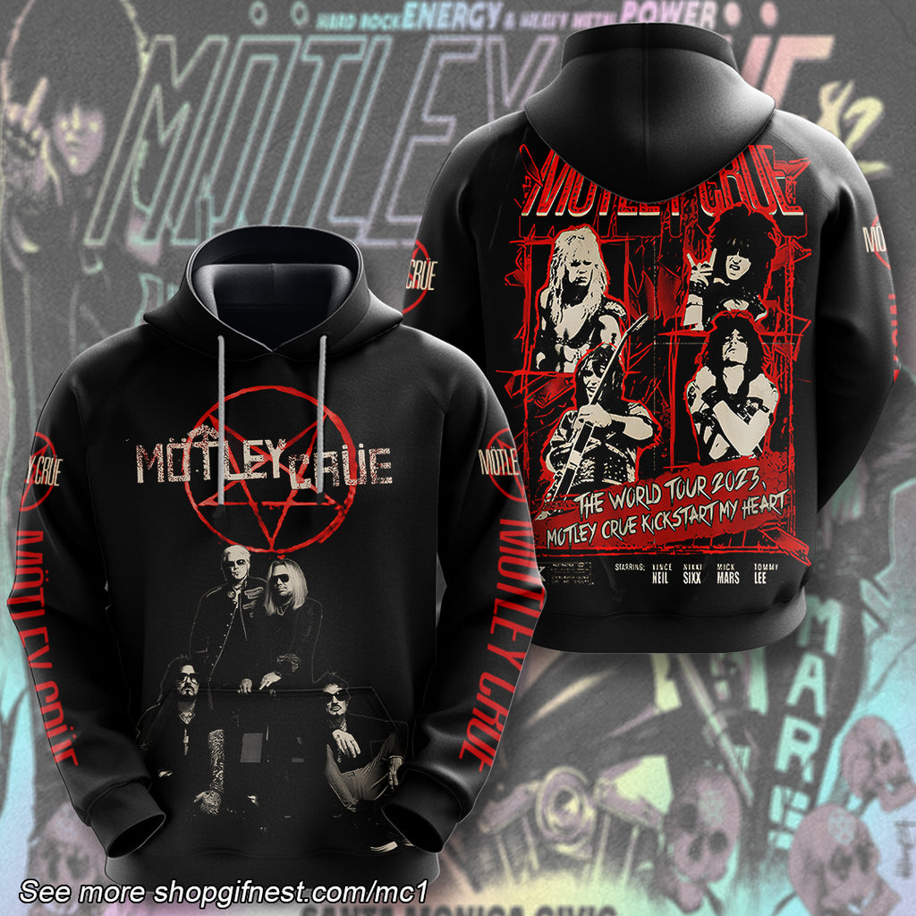 Mötley Crüe 3D Apparel – HUANNM 1169
