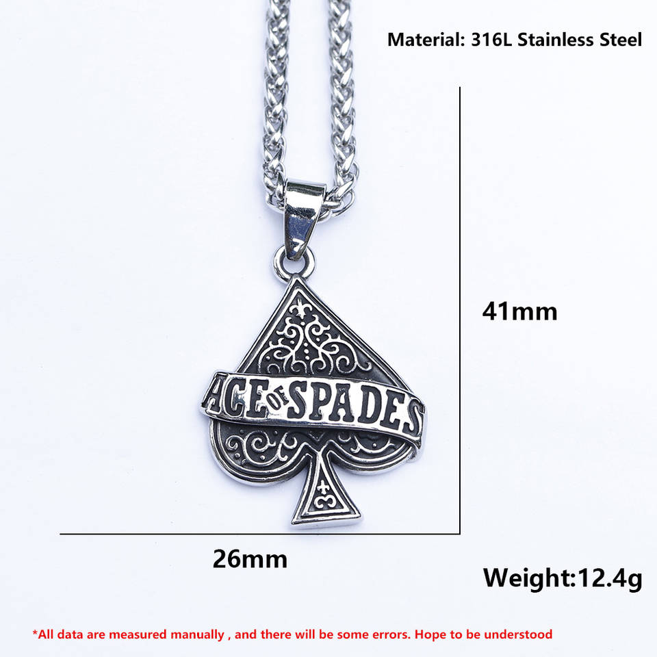 Motörhead Stainless Steel Pendant Necklace – MAITMDROP030