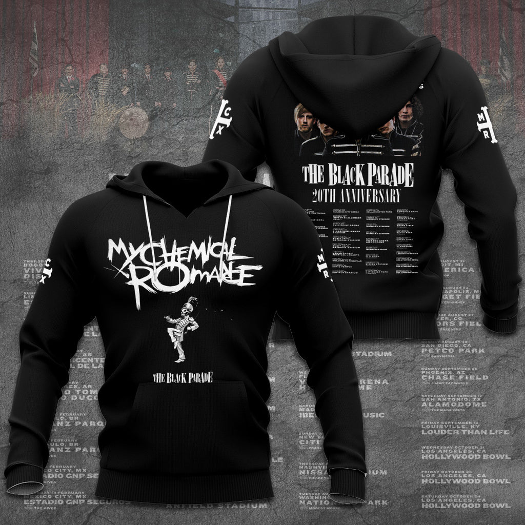 My Chemical Romance The Black Parade 2026 Tour 3D Apparel – GNE6199