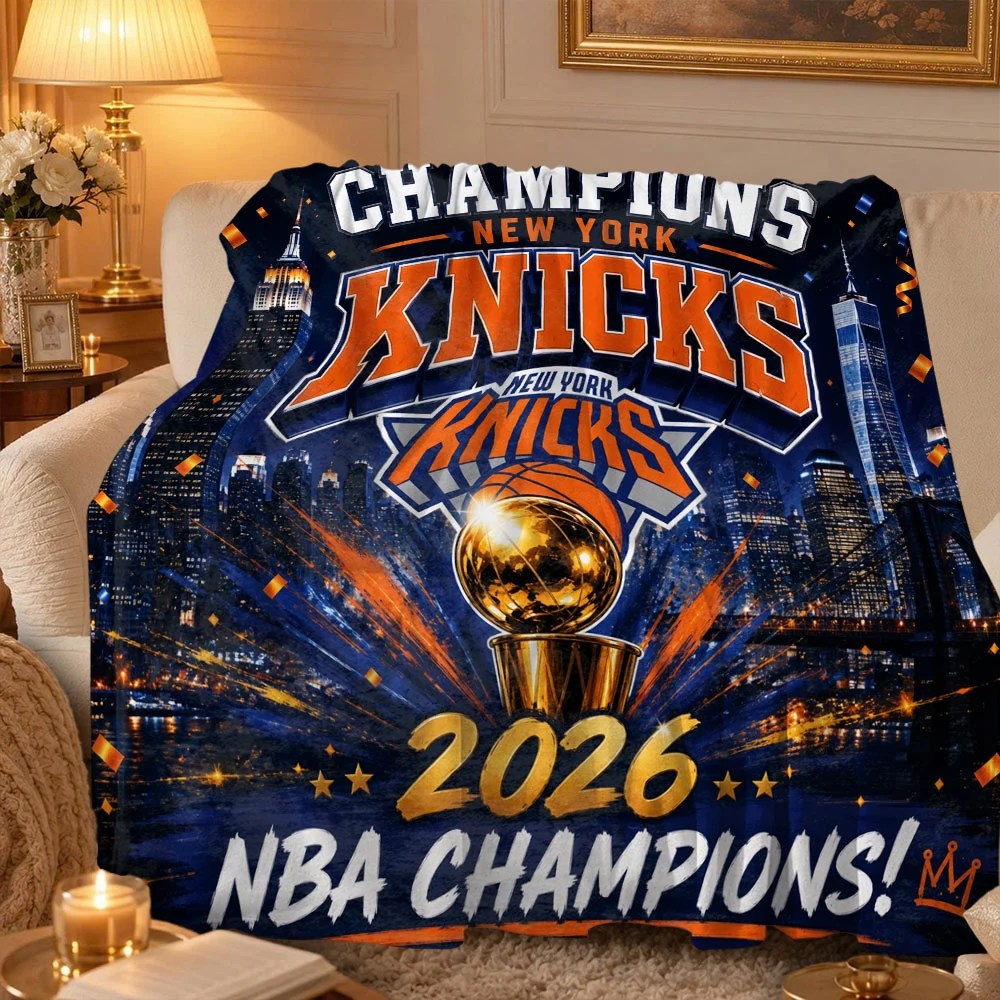 New York Knicks Fleece Blanket – TMTHU9034