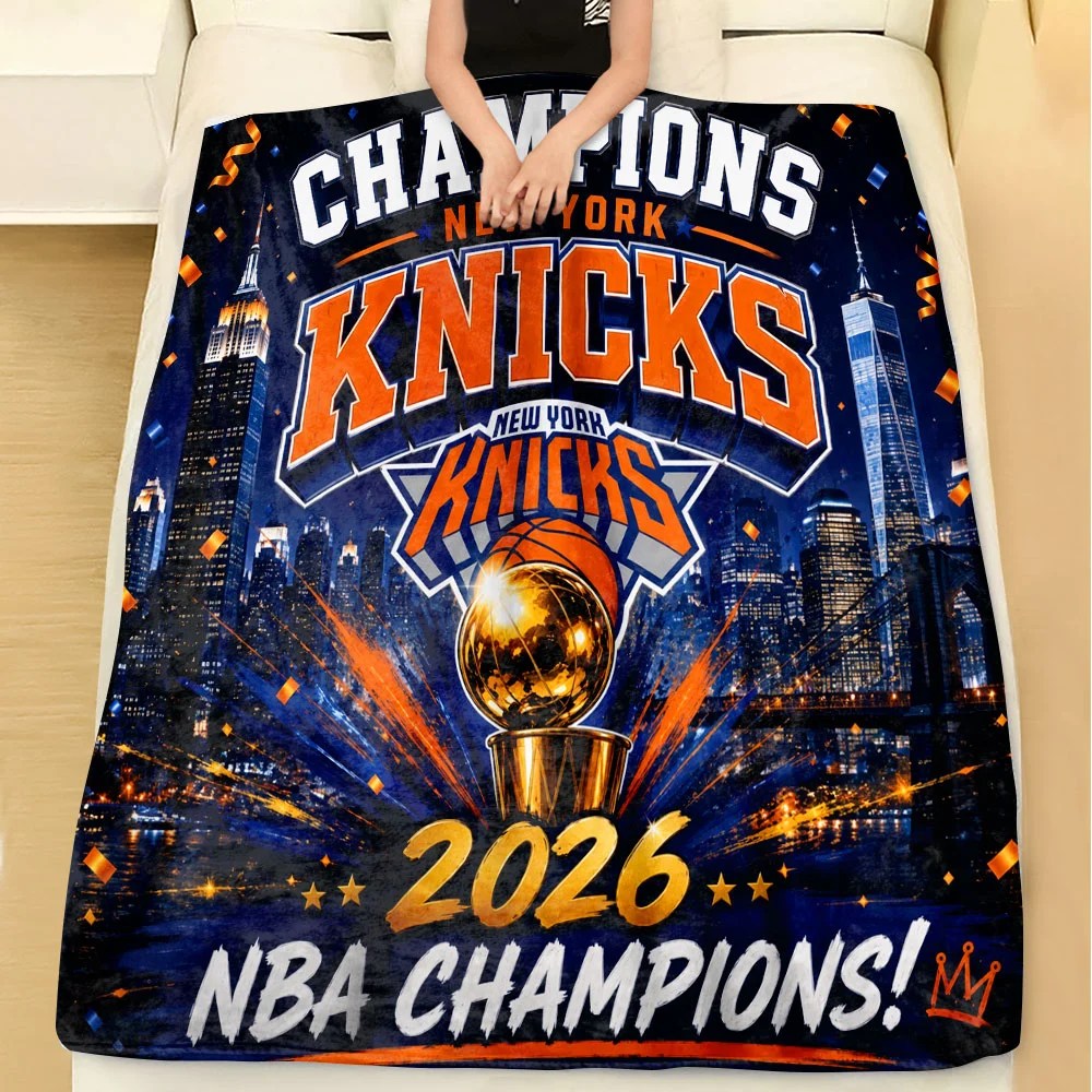 New York Knicks Fleece Blanket – TMTHU9034