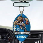 Detroit Lions Custom shape 2-sided Acrylic Car Ornament – TMTHU868