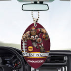 Washington Commanders Custom shape 2-sided Acrylic Car Ornament – TMTHU889