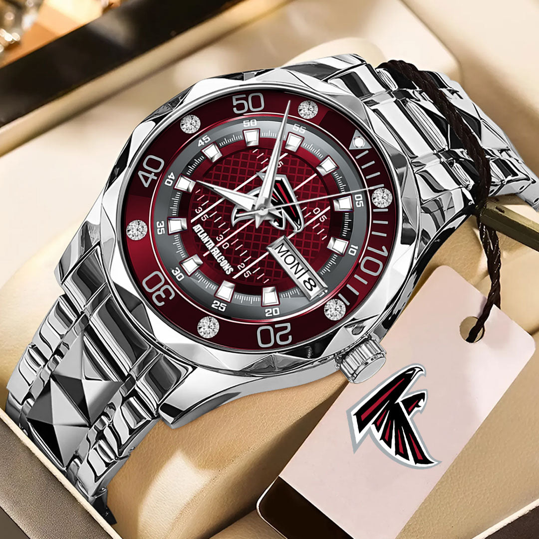 Atlanta Falcons Alloy Luxury Quartz Watch – TMTHU933