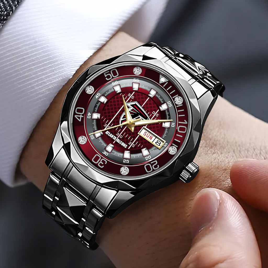 Atlanta Falcons Alloy Luxury Quartz Watch – TMTHU933