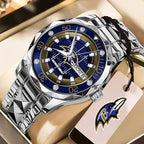 Baltimore Ravens Alloy Luxury Quartz Watch – TMTHU913