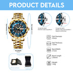 Carolina Panthers Alloy Luxury Quartz Watch – TMTHU934