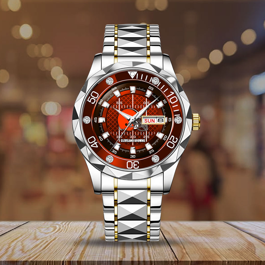 Cleveland Browns Alloy Luxury Quartz Watch – TMTHU915