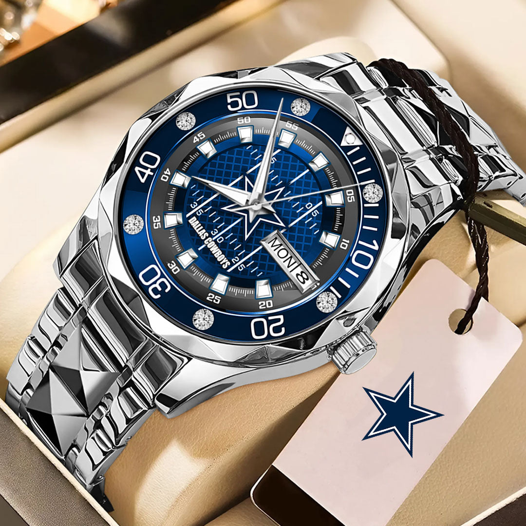 Dallas Cowboys Alloy Luxury Quartz Watch – TMTHU925