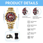 Kansas City Chiefs Alloy Luxury Quartz Watch – TMTHU922