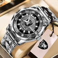 Las Vegas Raiders Alloy Luxury Quartz Watch – TMTHU923