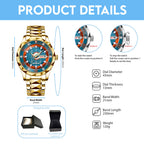 Miami Dolphins Alloy Luxury Quartz Watch – TMTHU910