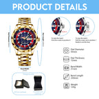 New England Patriots Alloy Luxury Quartz Watch – TMTHU911