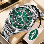 New York Jets Alloy Luxury Quartz Watch – TMTHU912