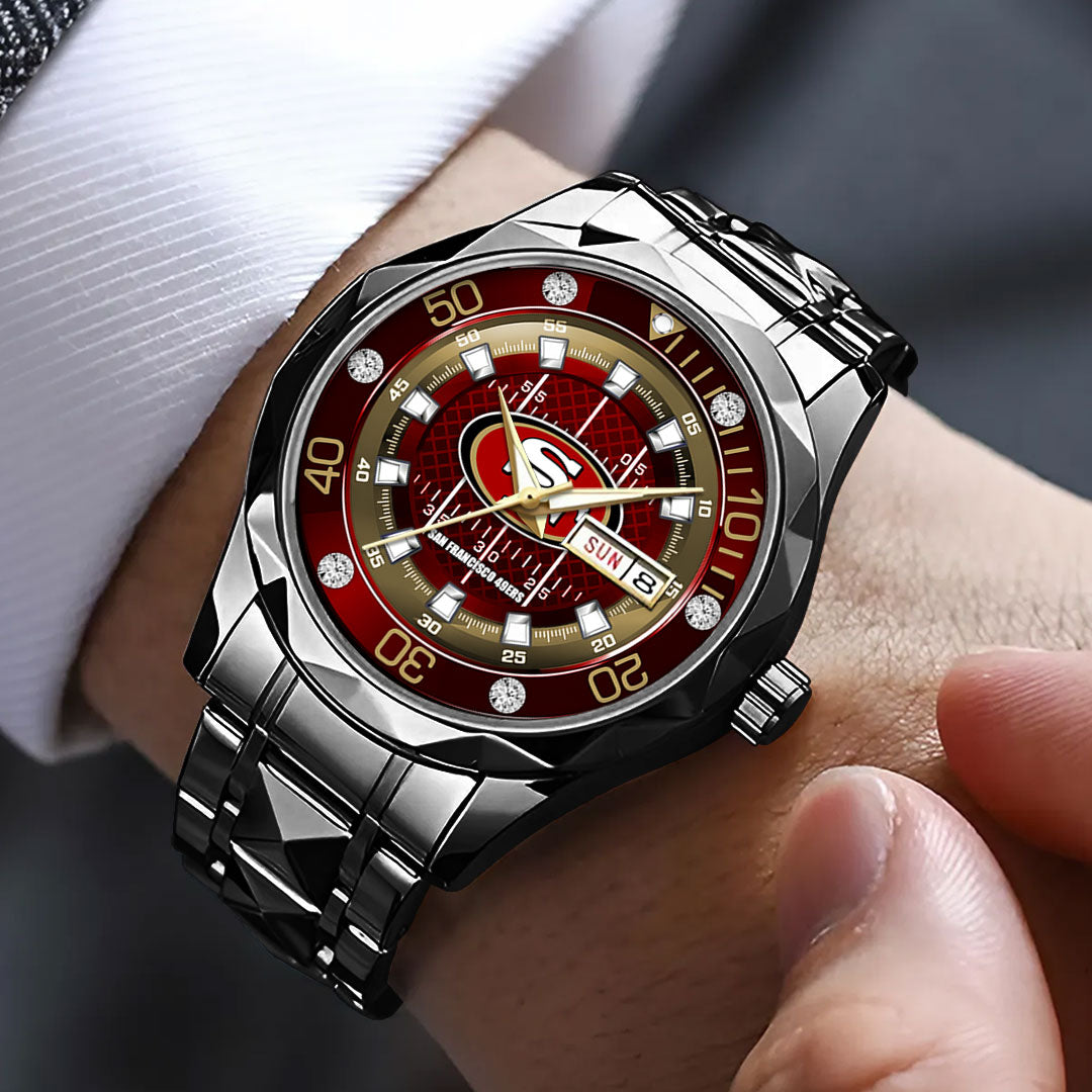 San Francisco 49ers Alloy Luxury Quartz Watch – TMTHU939