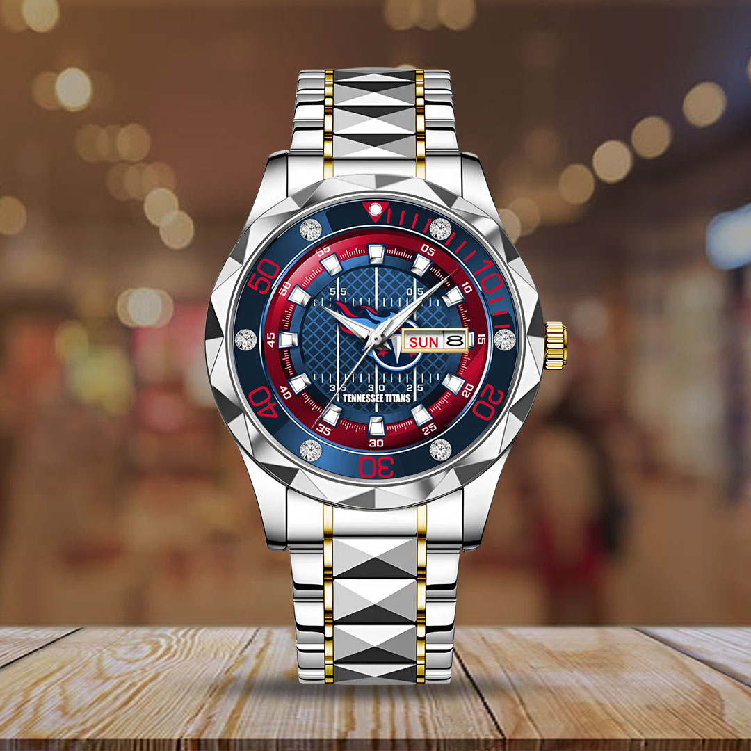 Tennessee Titans Alloy Luxury Quartz Watch – TMTHU920