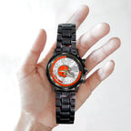 Cleveland Browns Black Stainless Steel Watch – HOATT12939