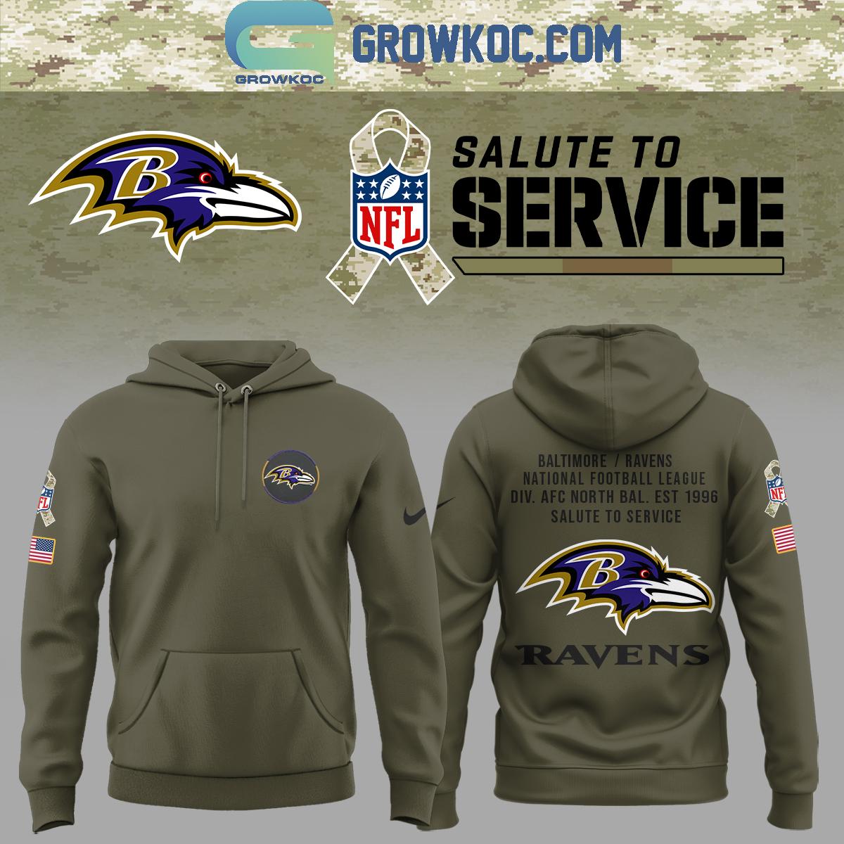 NFL Salute To Service New Edition Hoodie T-Shirt