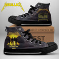Metallica High Top Canvas Shoes – NGHIAVT 1711