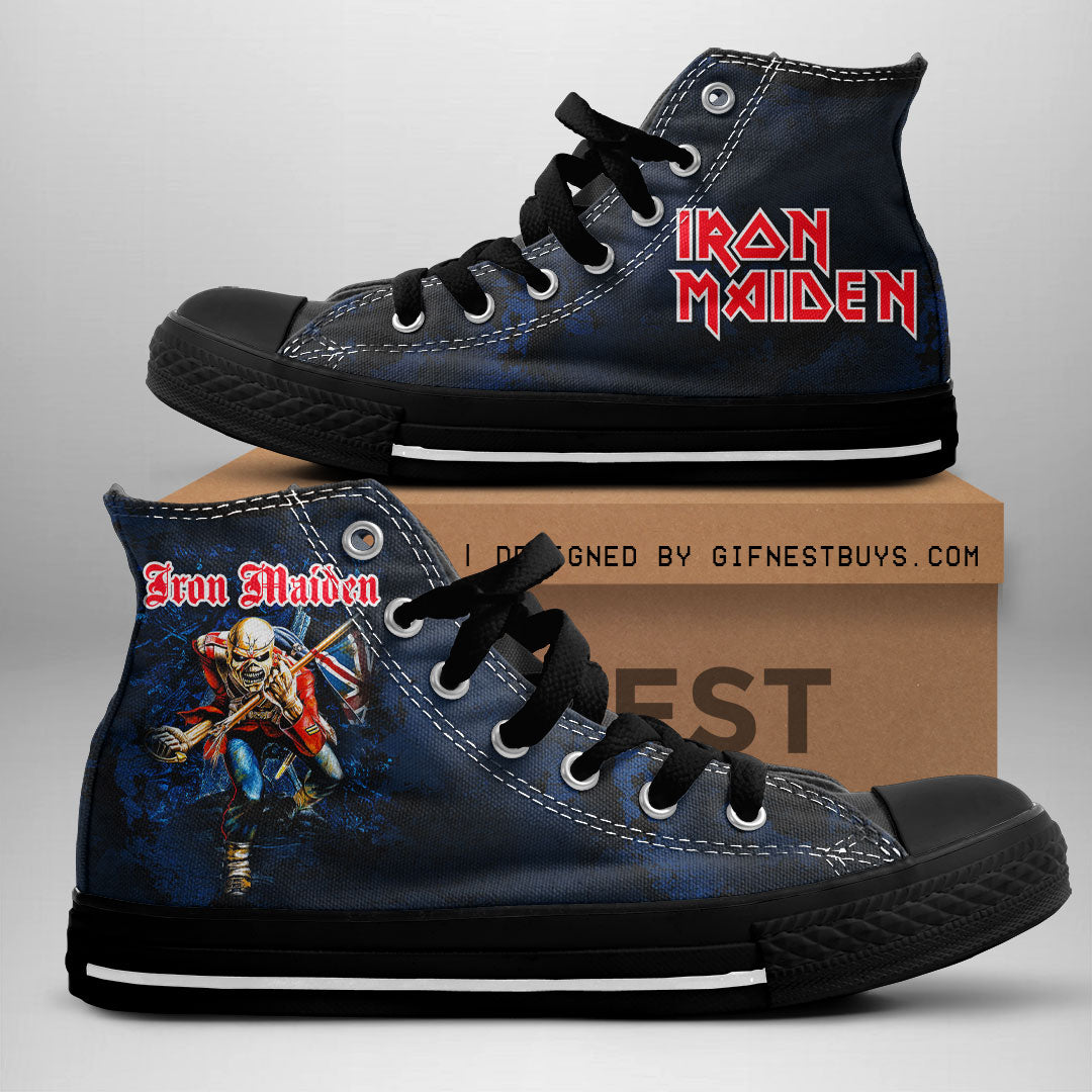 Iron Maiden Band High Top Canvas Shoes – NGHIAVT 1751.2